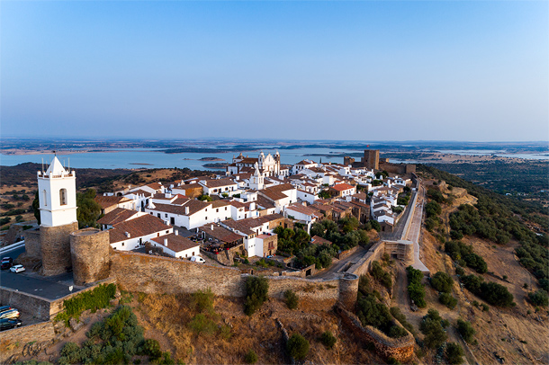 Monsaraz, vestingstadje in Alentejo, Portugal