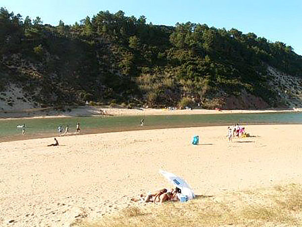 Strandje van Salir do Porto
