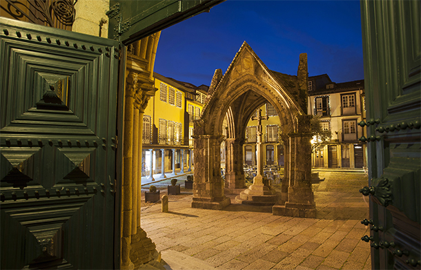Het historische centrum van Guimarães