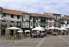 Sfeer in het stadje Guimarães, Noord-Portugal
