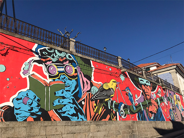 Street art in Covilhã