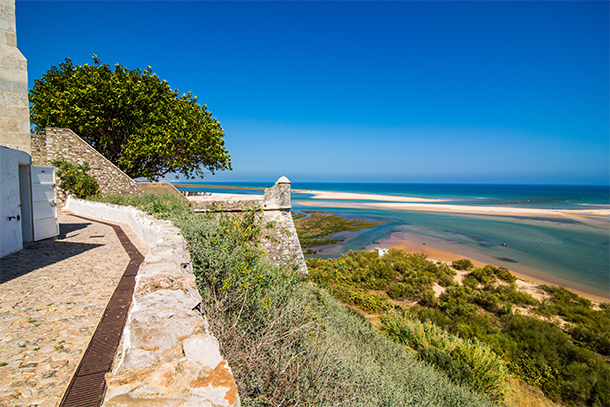 Panoramisch uitzicht Cacela Velha