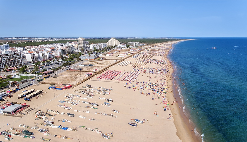 Monte Gordo, Oost-Algarve