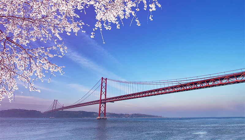 Fotogenieke brug van Lissabon